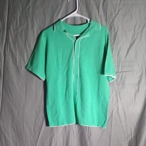 Original Use Green Shirt with White Trim